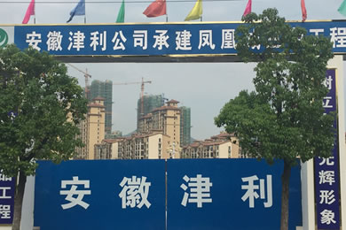 公司領(lǐng)導(dǎo)到寧國市“鳳凰城”三期建筑安裝工程檢查指導(dǎo)工作