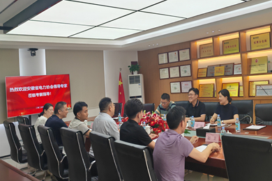 安徽省電力協(xié)會(huì)領(lǐng)導(dǎo)赴我司項(xiàng)目一線(xiàn)開(kāi)展調(diào)研及送清涼慰問(wèn)活動(dòng)