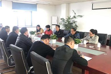 安徽省電力工程行業(yè)協(xié)會王利軍副秘書長到公司調(diào)研交流